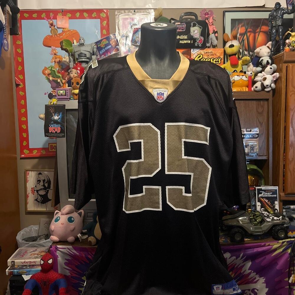 Reggie Bush New Orleans Saints NFL Authentic NFL Reebok Jersey 2XL
